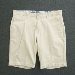 Tommy Bahama Beige Flat Front Men's Shorts